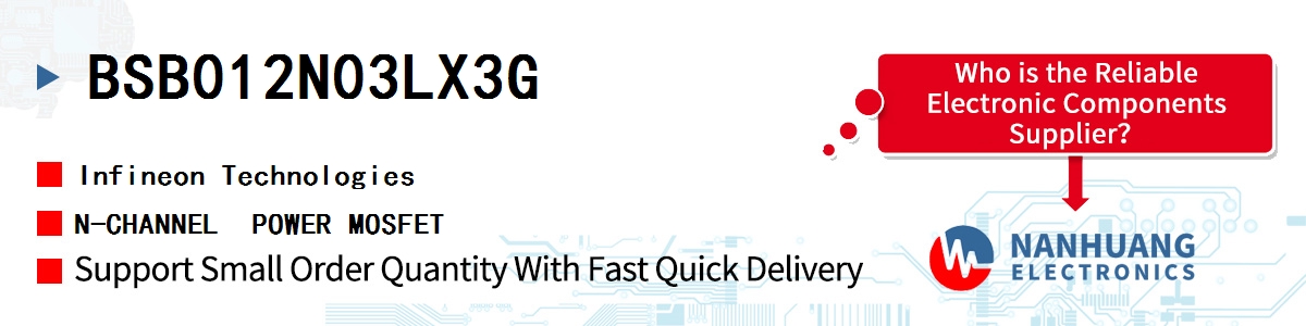 BSB012N03LX3G Infineon N-CHANNEL  POWER MOSFET