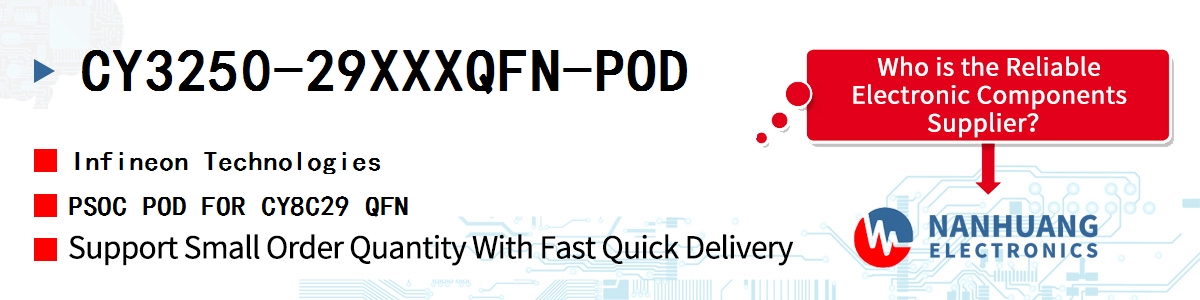 CY3250-29XXXQFN-POD Infineon PSOC POD FOR CY8C29 QFN
