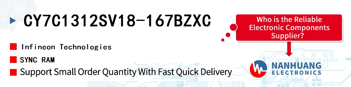CY7C1312SV18-167BZXC Infineon SYNC RAM