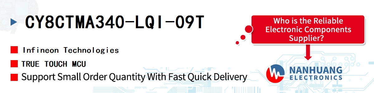 CY8CTMA340-LQI-09T Infineon TRUE TOUCH MCU