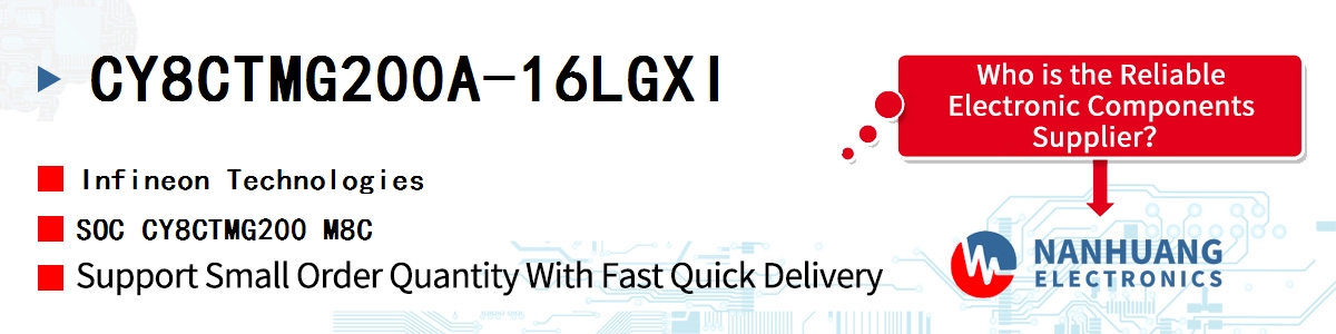 CY8CTMG200A-16LGXI Infineon SOC CY8CTMG200 M8C