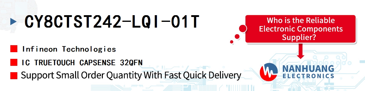 CY8CTST242-LQI-01T Infineon IC TRUETOUCH CAPSENSE 32QFN