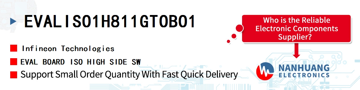 EVALISO1H811GTOBO1 Infineon EVAL BOARD ISO HIGH SIDE SW