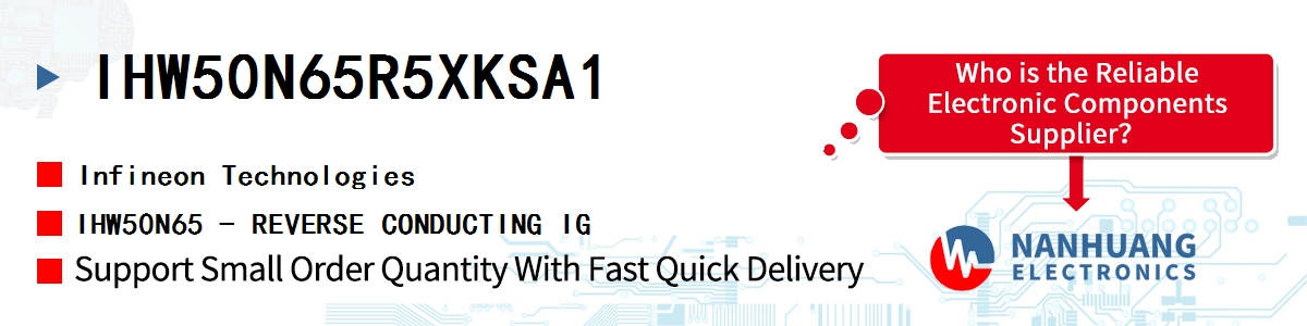 IHW50N65R5XKSA1 Infineon IHW50N65 - REVERSE CONDUCTING IG