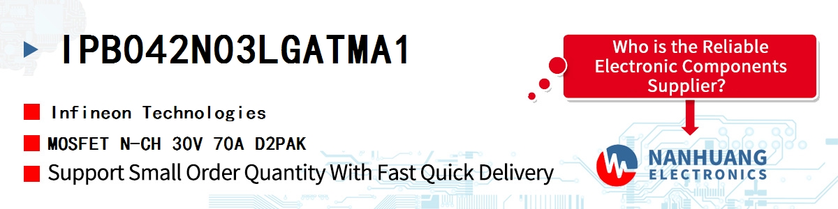 IPB042N03LGATMA1 Infineon MOSFET N-CH 30V 70A D2PAK