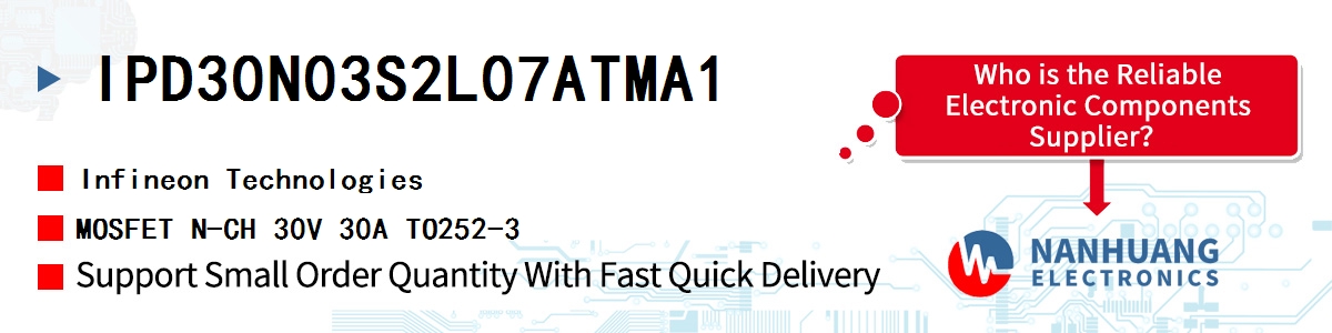 IPD30N03S2L07ATMA1 Infineon MOSFET N-CH 30V 30A TO252-3