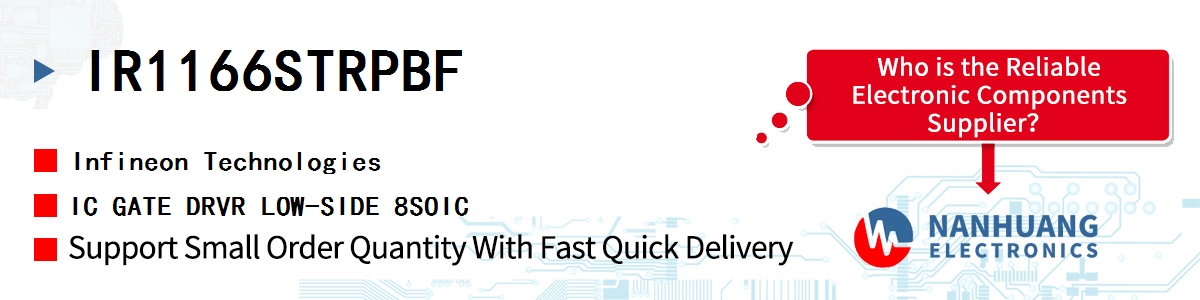IR1166STRPBF Infineon IC GATE DRVR LOW-SIDE 8SOIC