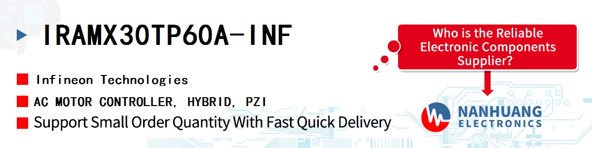 IRAMX30TP60A-INF Infineon AC MOTOR CONTROLLER, HYBRID, PZI