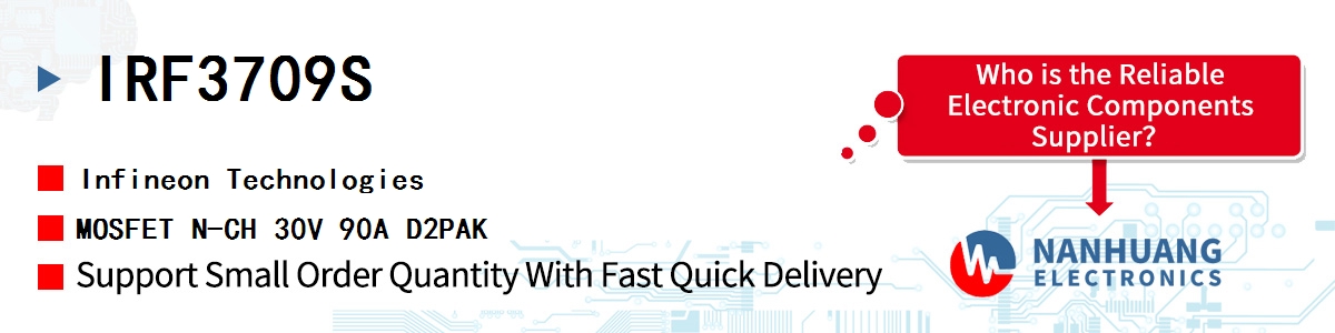 IRF3709S Infineon MOSFET N-CH 30V 90A D2PAK