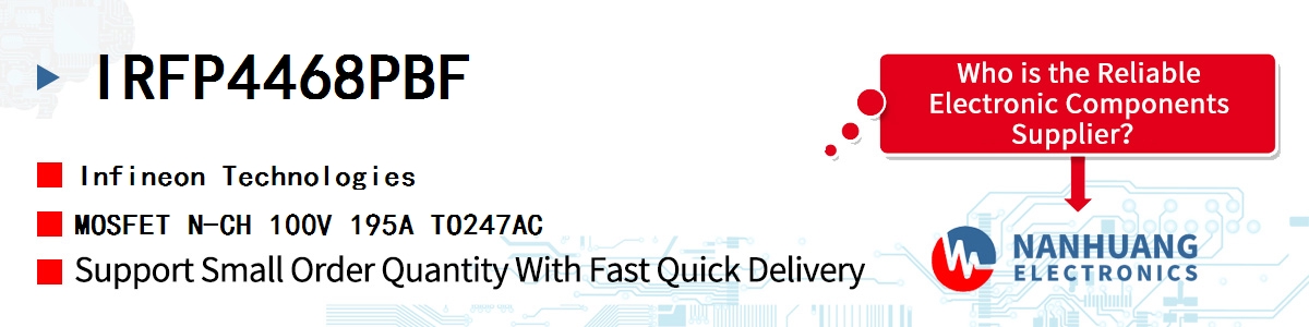IRFP4468PBF Infineon MOSFET N-CH 100V 195A TO247AC