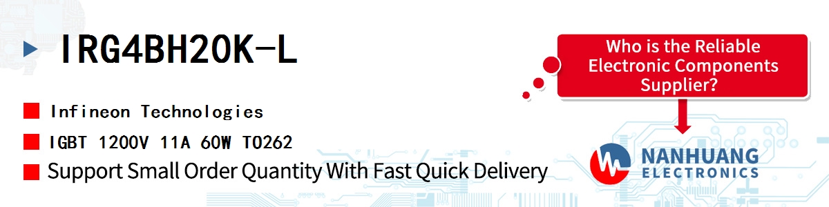 IRG4BH20K-L Infineon IGBT 1200V 11A 60W TO262