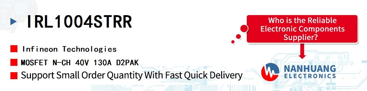 IRL1004STRR Infineon MOSFET N-CH 40V 130A D2PAK