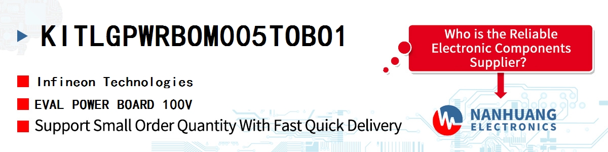 KITLGPWRBOM005TOBO1 Infineon EVAL POWER BOARD 100V