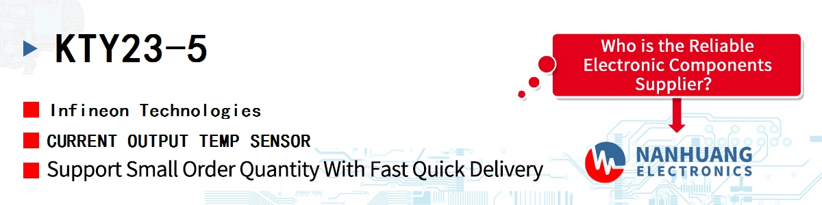 KTY23-5 Infineon CURRENT OUTPUT TEMP SENSOR