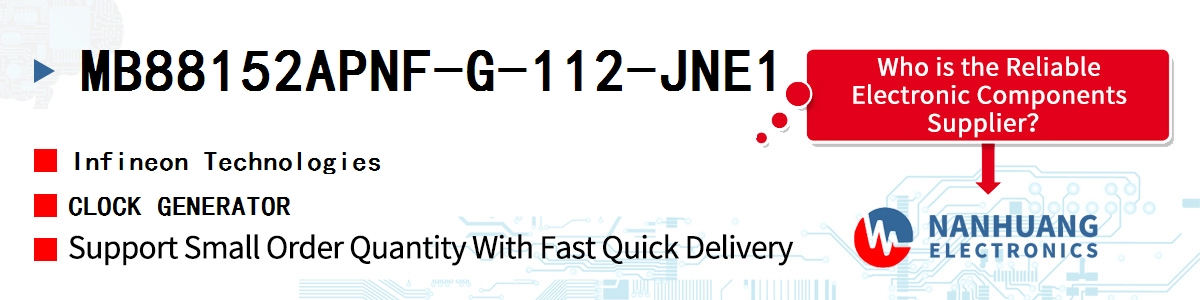 MB88152APNF-G-112-JNE1 Infineon CLOCK GENERATOR