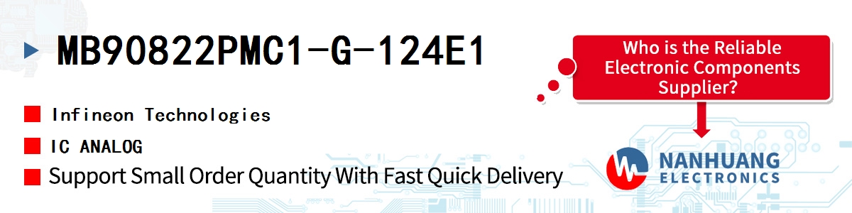 MB90822PMC1-G-124E1 Infineon IC ANALOG