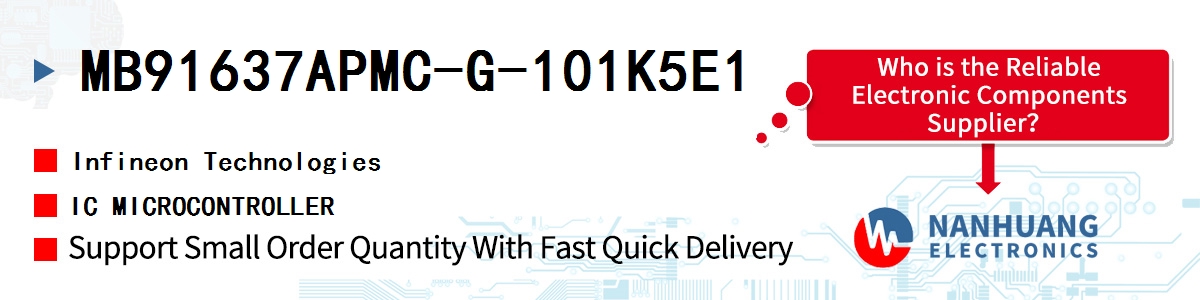 MB91637APMC-G-101K5E1 Infineon IC MICROCONTROLLER