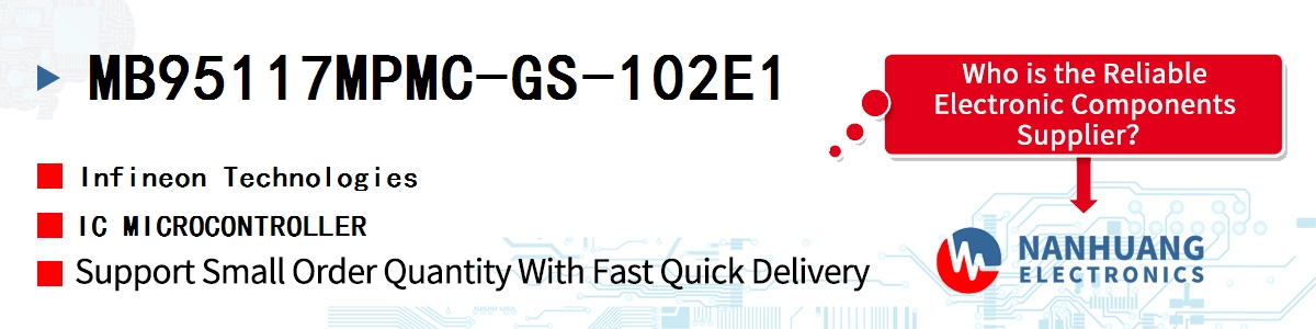 MB95117MPMC-GS-102E1 Infineon IC MICROCONTROLLER
