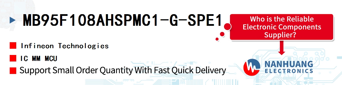 MB95F108AHSPMC1-G-SPE1 Infineon IC MM MCU