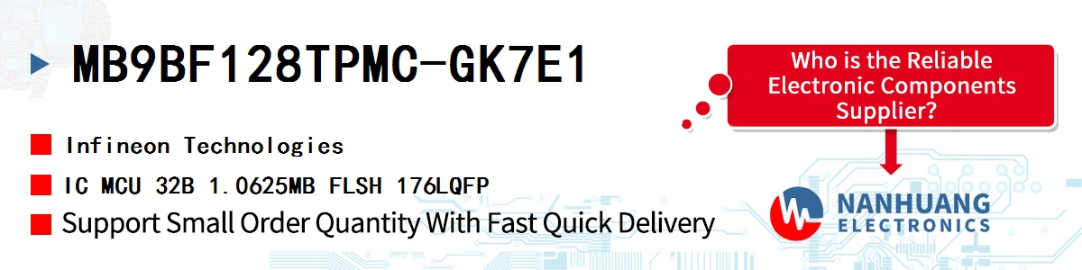 MB9BF128TPMC-GK7E1 Infineon IC MCU 32B 1.0625MB FLSH 176LQFP