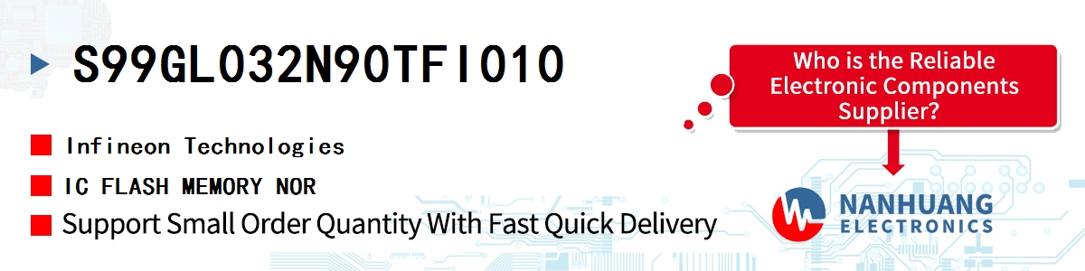 S99GL032N90TFI010 Infineon IC FLASH MEMORY NOR