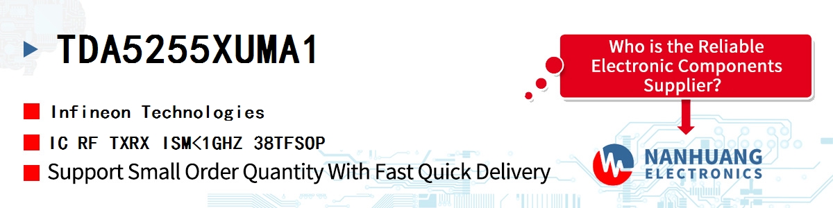 TDA5255XUMA1 Infineon IC RF TXRX ISM<1GHZ 38TFSOP